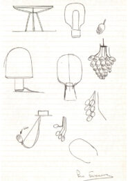 Pierre Favresse - Drawing - Work - Designer - Design - Preparatory sketch n°1