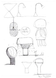 Pierre Favresse - Drawing - Work - Designer - Design - Preparatory sketch n°7