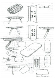 Pierre Favresse - Drawing - Work - Designer - Design - Preparatory sketch