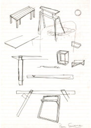 Pierre Favresse - Drawing - Work - Designer - Design - Preparatory sketch n°5