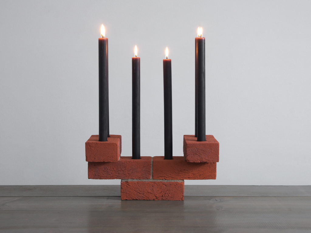 CANDLE BRICK REBUILDING Sebastian Bergne The Art Design Lab